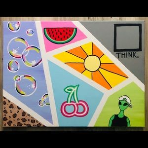 Original painting “Think Outside the Box”